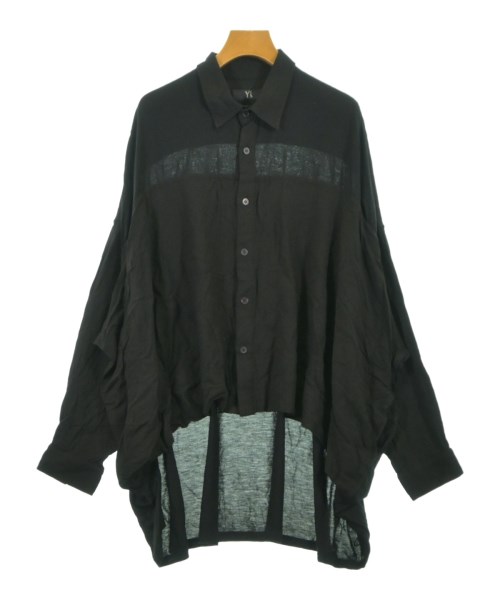 Y's(ワイズ)カジュアルシャツ 黒 サイズ:2(S位)/2200623994016
