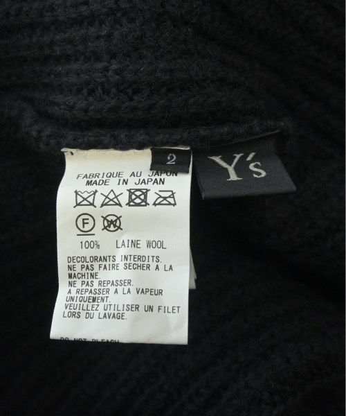 Y's（ワイズ）ニット・セーター 黒 サイズ:2(S位) レディース/2200537642010