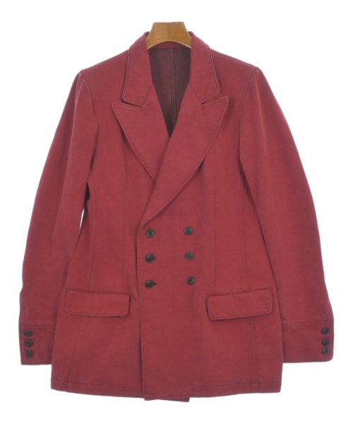 Y's(ワイズ)カジュアルジャケット 赤 サイズ:M/2200619658014