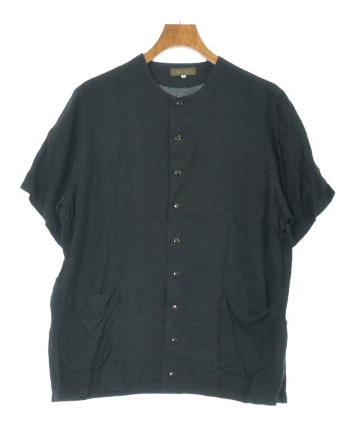 Y's for men(ワイズフォーメン)カジュアルシャツ 黒 サイズ:3(L位)/2200636261242