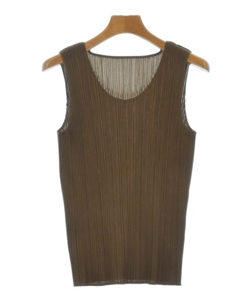 PLEATS PLEASE(プリーツプリーズ)ブラウス 茶 サイズ:3(L位)/2200643629097