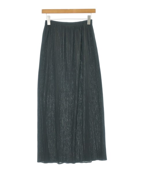 PLEATS PLEASE(プリーツプリーズ)ロング・マキシ丈スカート 黒 サイズ:4(XL位)/2200681902022