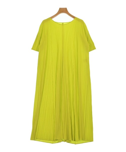 PLEATS PLEASE(プリーツプリーズ)ワンピース 緑 サイズ:3(L位)/2200694040018