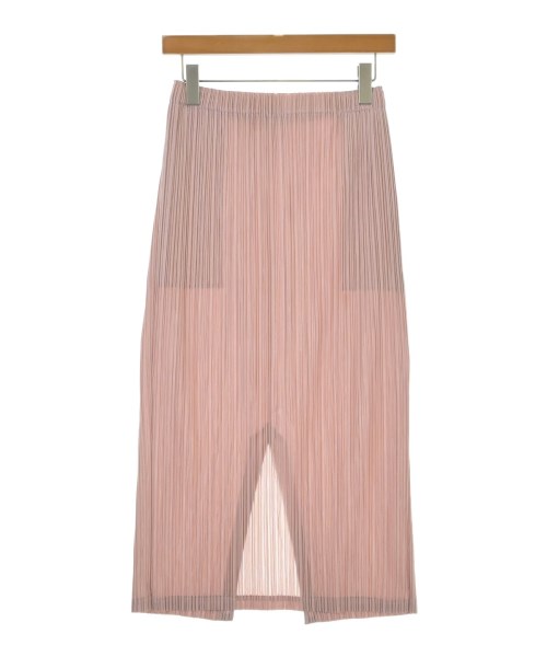 PLEATS PLEASE(プリーツプリーズ)ロング・マキシ丈スカート ピンク サイズ:-(M位)/2200658278044