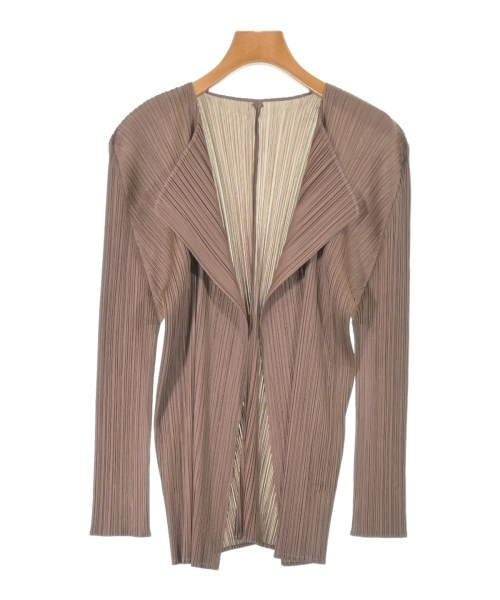 PLEATS PLEASE(プリーツプリーズ)ブラウス 茶 サイズ:4(XL位)/2200659703033