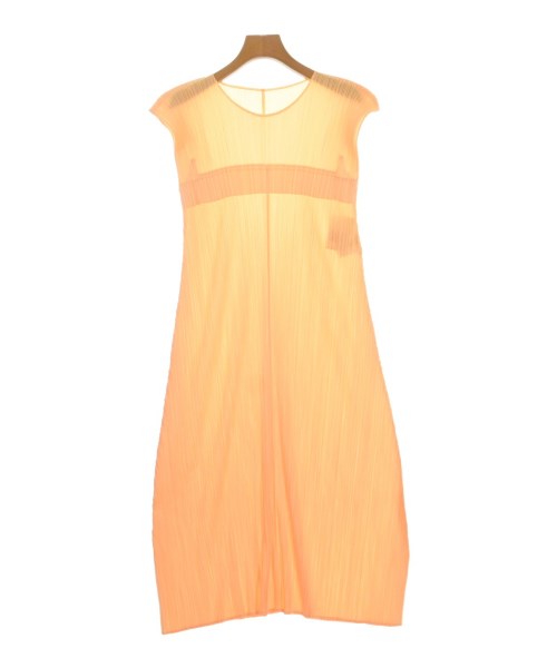PLEATS PLEASE(プリーツプリーズ)ワンピース オレンジ サイズ:2(M位)/2200661510124