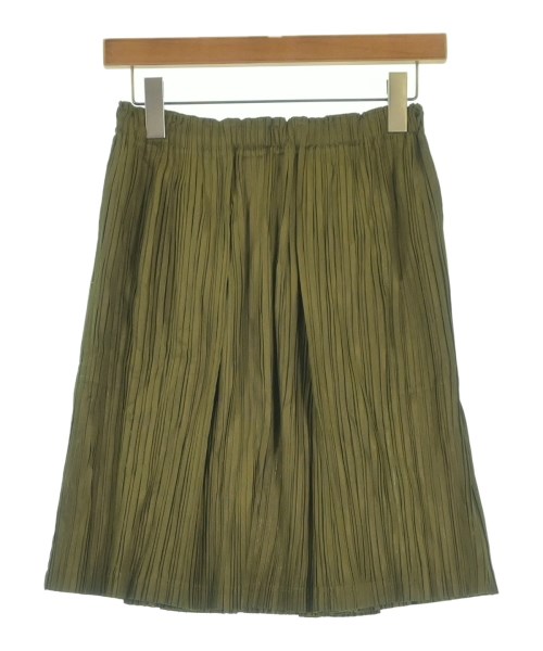PLEATS PLEASE(プリーツプリーズ)ひざ丈スカート カーキ サイズ:1(S位)/2200651723114