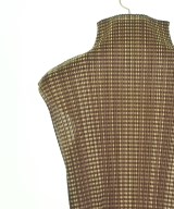 PLEATS PLEASE（プリーツプリーズ）カジュアルシャツ 茶 サイズ:F レディース/2200705697248