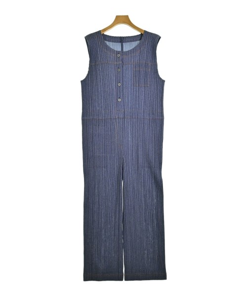 PLEATS PLEASE(プリーツプリーズ)オールインワン/サロペット 紺 サイズ:-(L位)/2200662650027