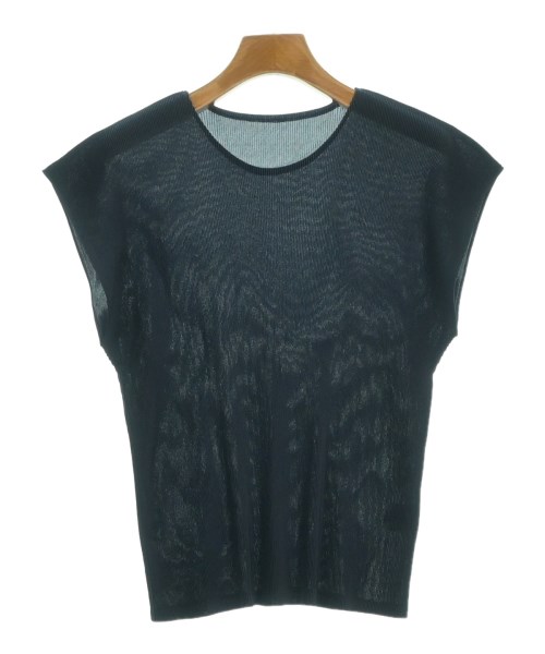 PLEATS PLEASE(プリーツプリーズ)カジュアルシャツ 紺 サイズ:3(L位)/2200660597072