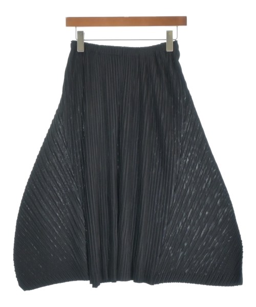 PLEATS PLEASE(プリーツプリーズ)ロング・マキシ丈スカート 黒 サイズ:5(XXL位)/2200666657022