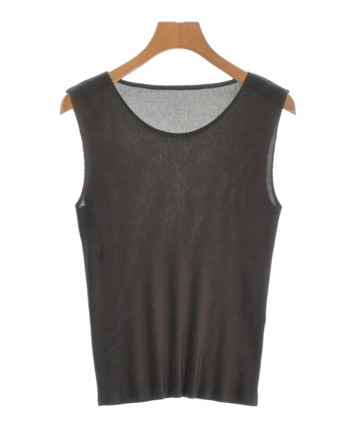 PLEATS PLEASE(プリーツプリーズ)カジュアルシャツ 茶 サイズ:3(L位)/2200666657077