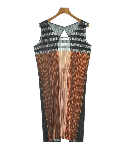 PLEATS PLEASE(プリーツプリーズ)ワンピース オレンジ サイズ:3(L位)/2200666850010