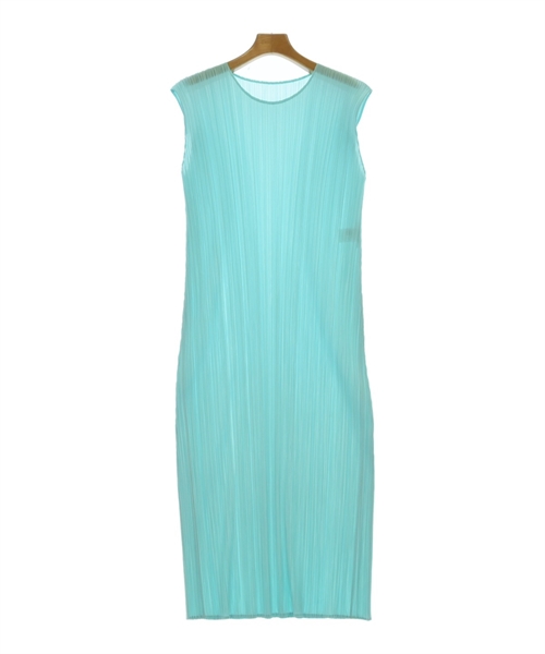 PLEATS PLEASE(プリーツプリーズ)ワンピース 緑 サイズ:F/2200668022033