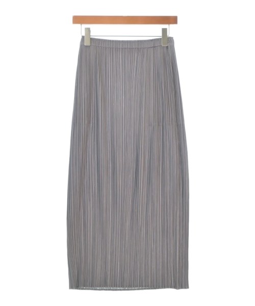 PLEATS PLEASE(プリーツプリーズ)ロング・マキシ丈スカート グレー サイズ:-(S位)/2200669949025