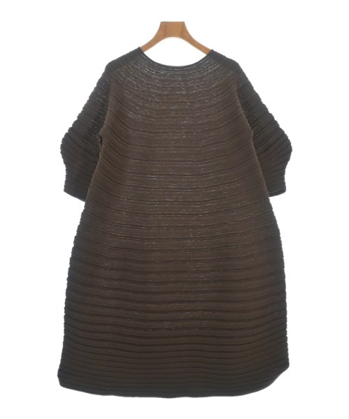PLEATS PLEASE(プリーツプリーズ)ワンピース 茶 サイズ:F/2200679788027