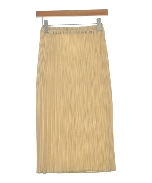PLEATS PLEASE(プリーツプリーズ)ロング・マキシ丈スカート ベージュ サイズ:-(XS位)/2200691177175