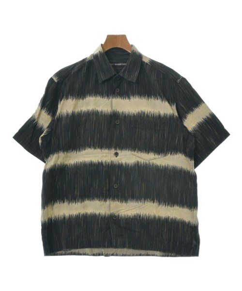 ISSEY MIYAKE MEN(イッセイ　ミヤケ　メン)カジュアルシャツ 黒 サイズ:3(L位)/2200651515023