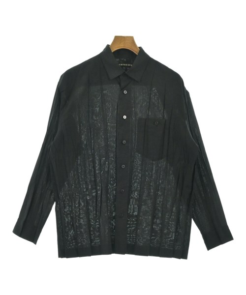 ISSEY MIYAKE MEN(イッセイ　ミヤケ　メン)カジュアルシャツ 黒 サイズ:2(M位)/2200667715028
