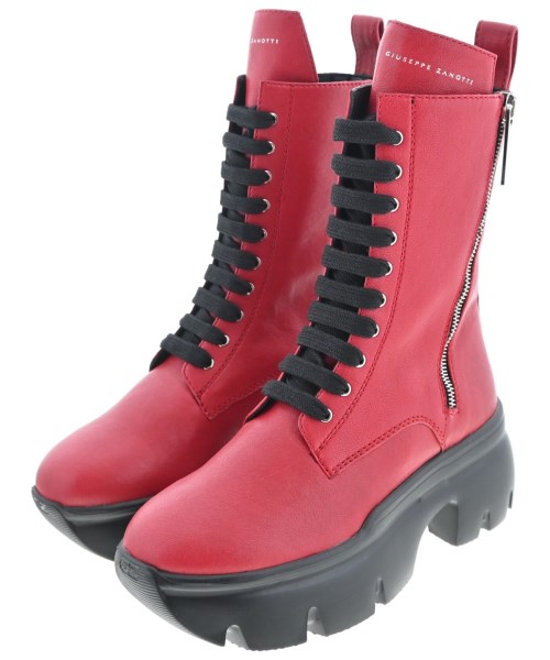 GIUSEPPE ZANOTTI DESIGN(ジュゼッペザノッティーデサイン)ブーツ 赤 サイズ:EU36(22.5cm位)/2200641127014