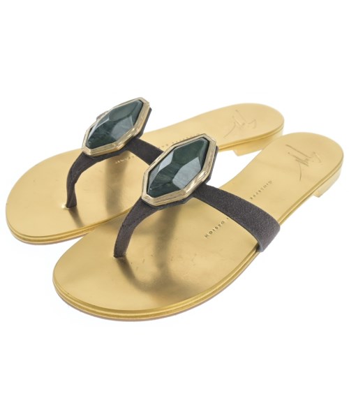GIUSEPPE ZANOTTI DESIGN(ジュゼッペザノッティーデサイン)サンダル 茶 サイズ:EU36(22.5cm位)/2200594596028
