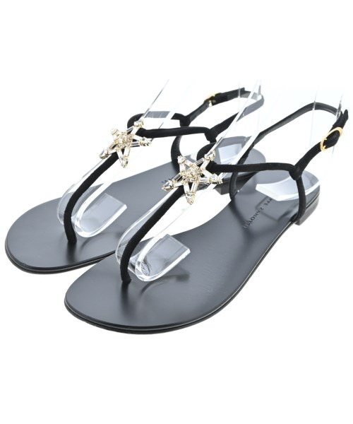 GIUSEPPE ZANOTTI DESIGN(ジュゼッペザノッティーデサイン)サンダル 黒 サイズ:EU35(21.5cm位)/2200598574169