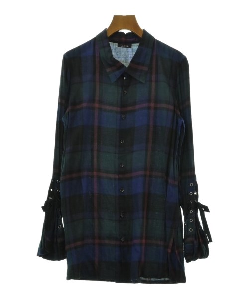 LIMI feu(リミフー)カジュアルシャツ 紺 サイズ:S/2200496623044