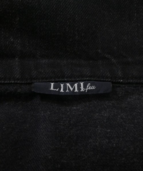 LIMI feu（リミフゥ）デニムジャケット 黒 サイズ:2(S位) レディース/2200640012014