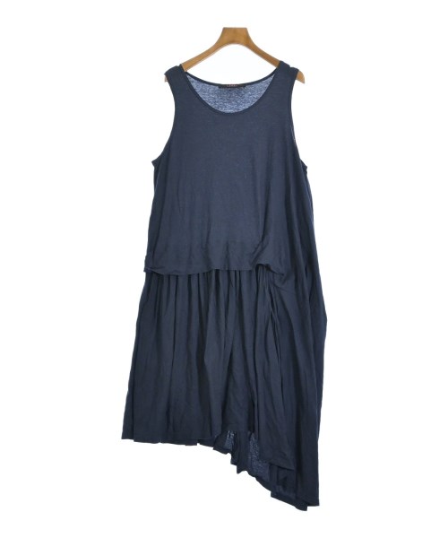 LIMI feu(リミフー)ワンピース 紺 サイズ:S/2200585990217