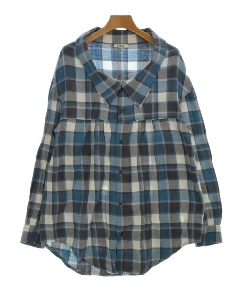 LIMI feu(リミフー)カジュアルシャツ 青 サイズ:S/2200671187019
