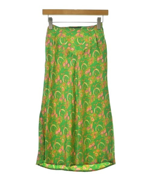 ISABEL MARANT(イザベルマラン)ひざ丈スカート 緑 サイズ:0(XS位)/2200670017027