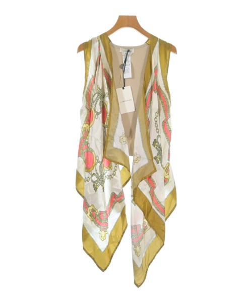 ANNA MOLINARI(アンナモリナーリ)ベスト ベージュ サイズ:S/2200657196035