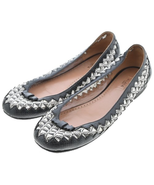 ALAIA(アライア)バレエシューズ/オペラシューズ 白 サイズ:-(22.5cm位)/2200635556097