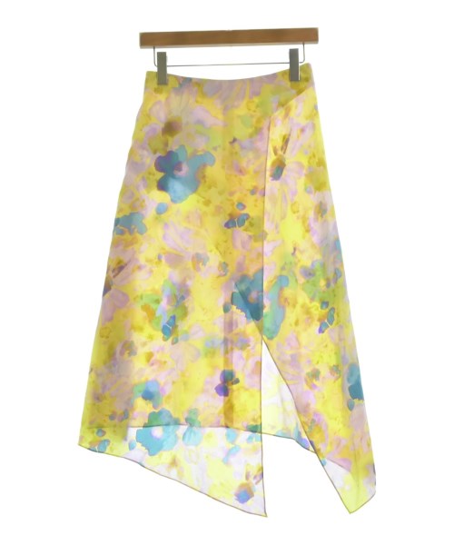 STELLA McCARTNEY(ステラマッカートニー)ひざ丈スカート 黄 サイズ:36(XS位)/2200598222374
