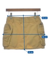 STELLA McCARTNEY（ステラマッカートニー）ミニスカート ベージュ サイズ:34(XXS位) レディース/2200534398019