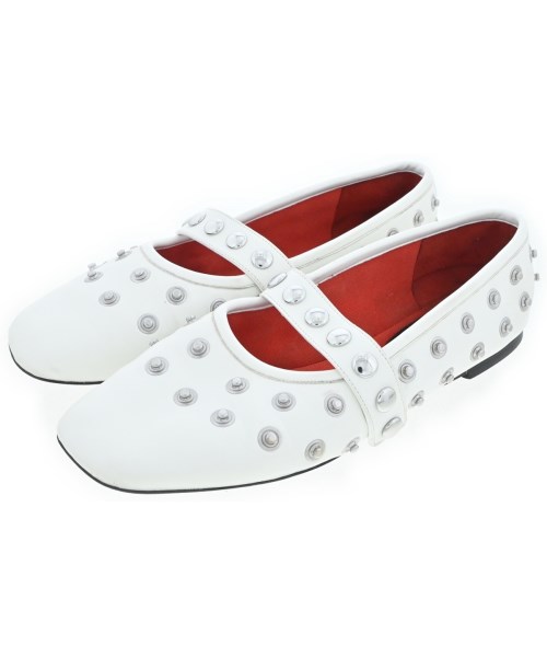 STELLA McCARTNEY(ステラマッカートニー)バレエシューズ/オペラシューズ 白 サイズ:EU38(24.5cm位)/2200617659037