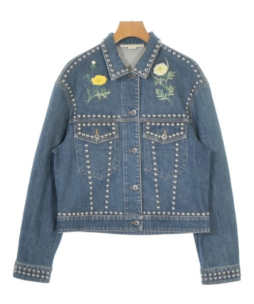 STELLA McCARTNEY(ステラマッカートニー)デニムジャケット 青 サイズ:38(S位)/2200700194032