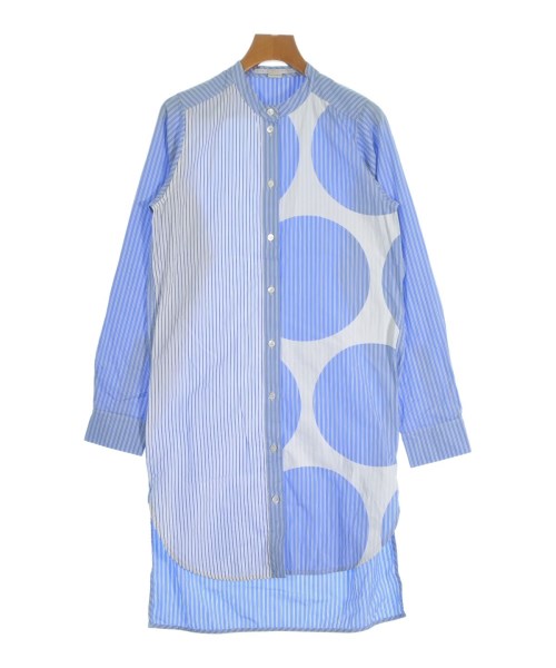 STELLA McCARTNEY(ステラマッカートニー)シャツワンピース 青 サイズ:34(XXS位)/2200659844170
