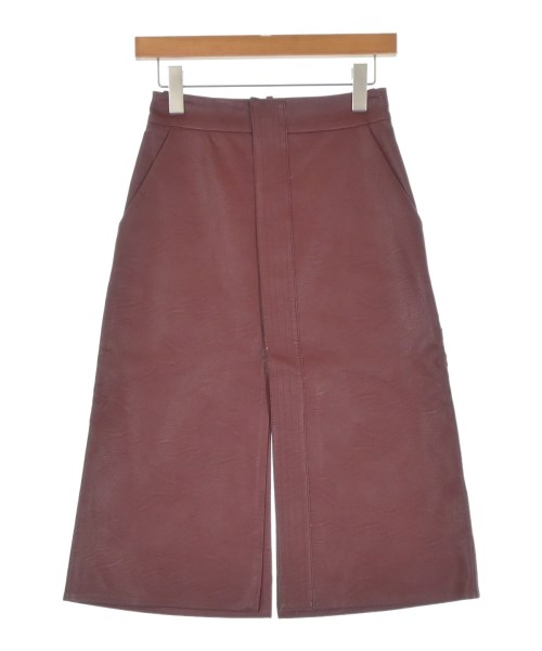 STELLA McCARTNEY(ステラマッカートニー)ひざ丈スカート 赤 サイズ:34(XXS位)/2200660047133