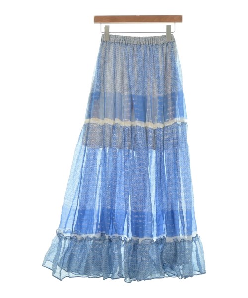 STELLA McCARTNEY(ステラマッカートニー)ロング・マキシ丈スカート 青 サイズ:36(XS位)/2200644989091