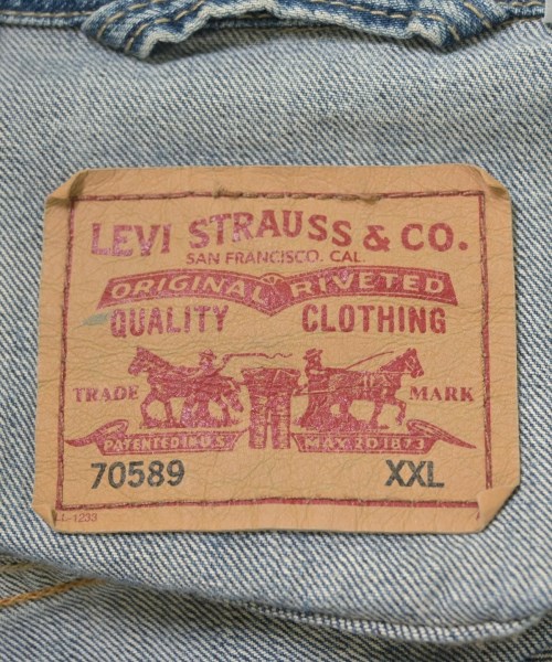 Levi's（リーバイス）デニムジャケット 青 サイズ:XXL メンズ/2200701217013