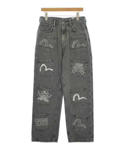 EVISU(エビス)デニムパンツ 黒 サイズ:30(M位)/2200679827023