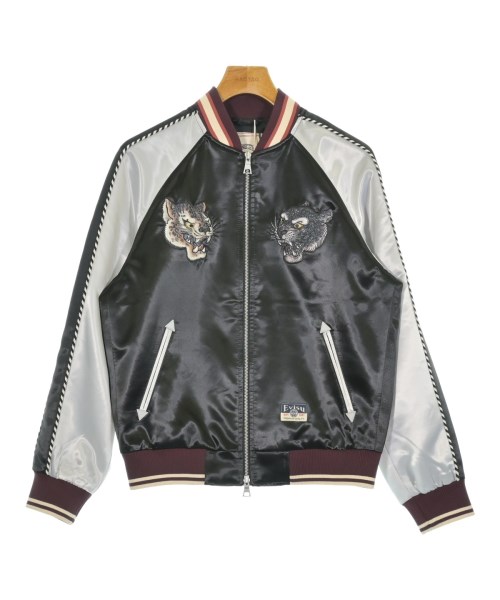 EVISU(エビス)スタジャン 黒 サイズ:S/2200663626014