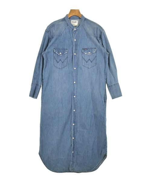Wrangler(ラングラー)シャツワンピース 青 サイズ:F/2200698045033