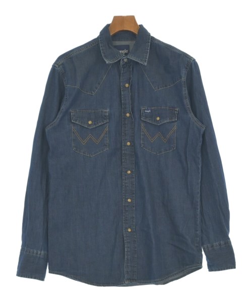 Wrangler(ラングラー)カジュアルシャツ 青 サイズ:M/2200664460013