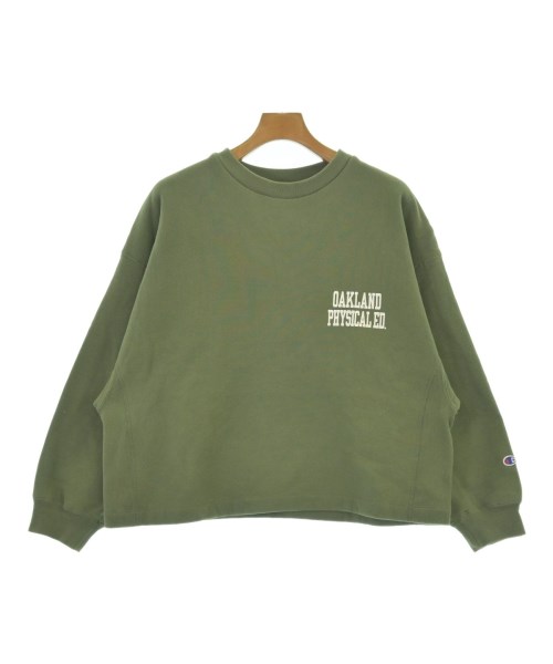 CHAMPION(チャンピオン)スウェット 緑 サイズ:L/2200691631059