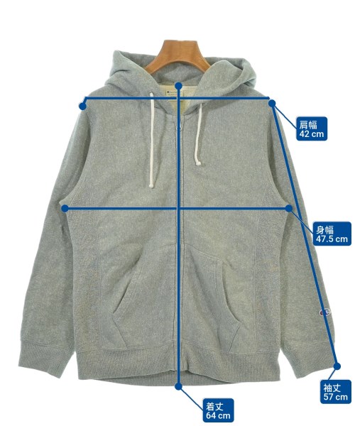 CHAMPION（チャンピオン）パーカー グレー サイズ:M レディース/2200650088047