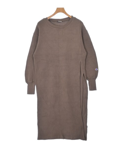 CHAMPION(チャンピオン)ワンピース 茶 サイズ:F/2200664630034