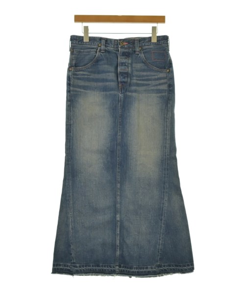 John bull(ジョンブル)ロング・マキシ丈スカート 紺 サイズ:M/2200644387019