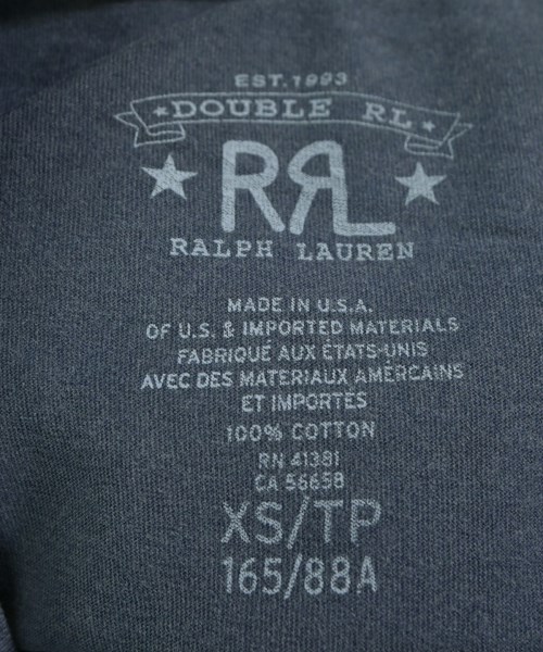 RRL（ダブルアールエル）Tシャツ・カットソー 紺 サイズ:XS メンズ/2200640954062